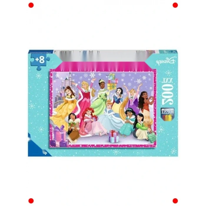 200 Parça Prenses Temalı Çocuk Yapbozu