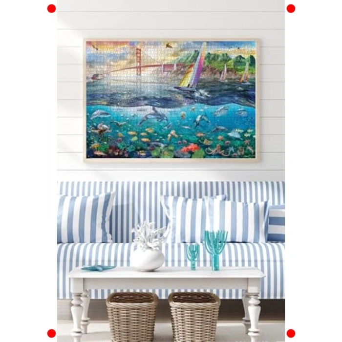 2000 Parça Yapboz: San Francisco Köprüsü