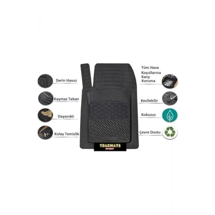 2008 Model Universal Oto Paspas Lüks Yeni Krom 3D Tasarım