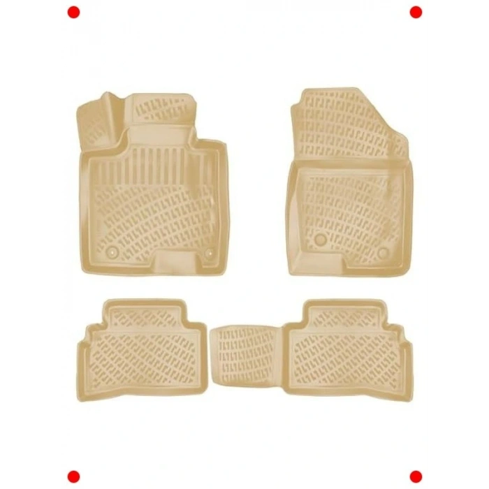 2015 Sonrası Tucson Uyumlu Bej Renk Araç Paspas Takımı