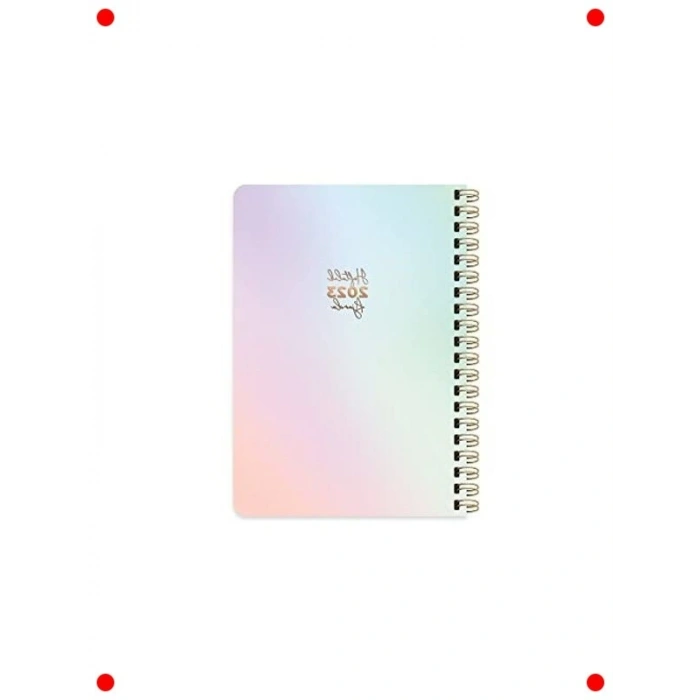 2023 A5 Sert Kapak Haftalık Planlayıcı Ajanda