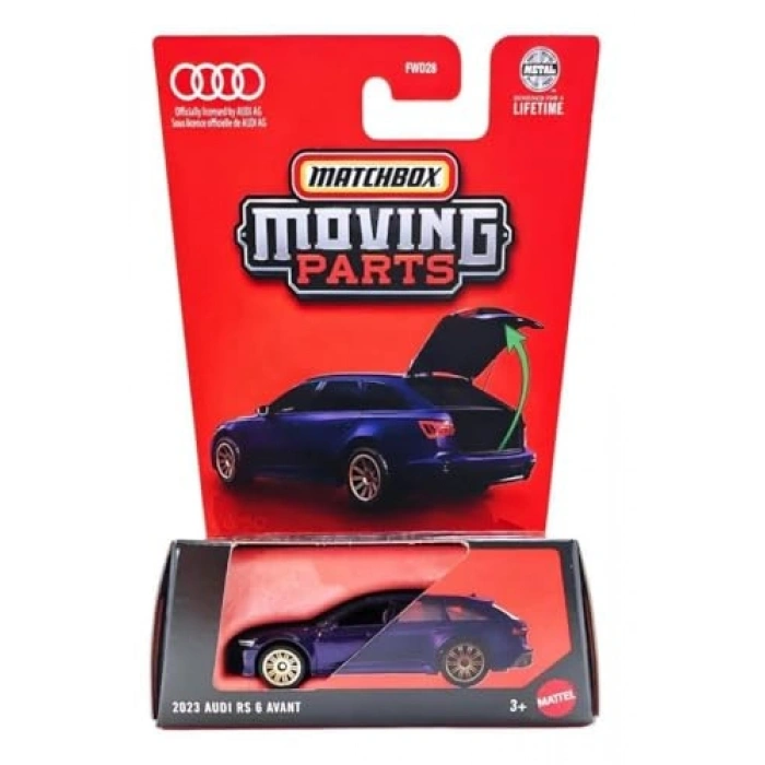 2023 Model AUDI RS 6 AVANT 1:64 Arabası - Matchbox
