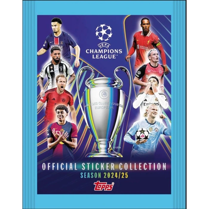 2025 UEFA Şampiyonlar Ligi Sticker Paket Seti