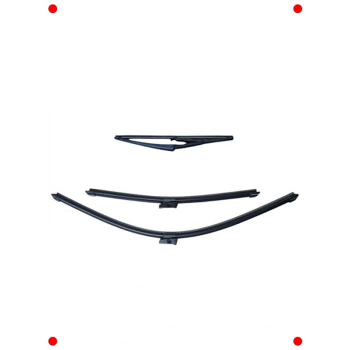 208 Uyumlu Ön ve Arka Cam Silecek Seti 2020-2024