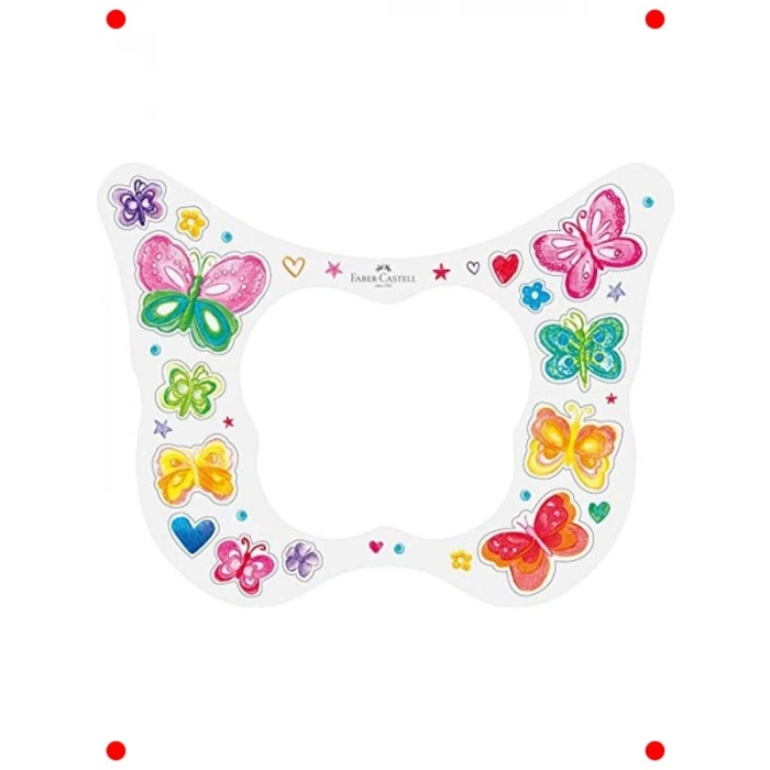 20’li Efektli Pastel Boya Kalemi, Kelebek Kutu