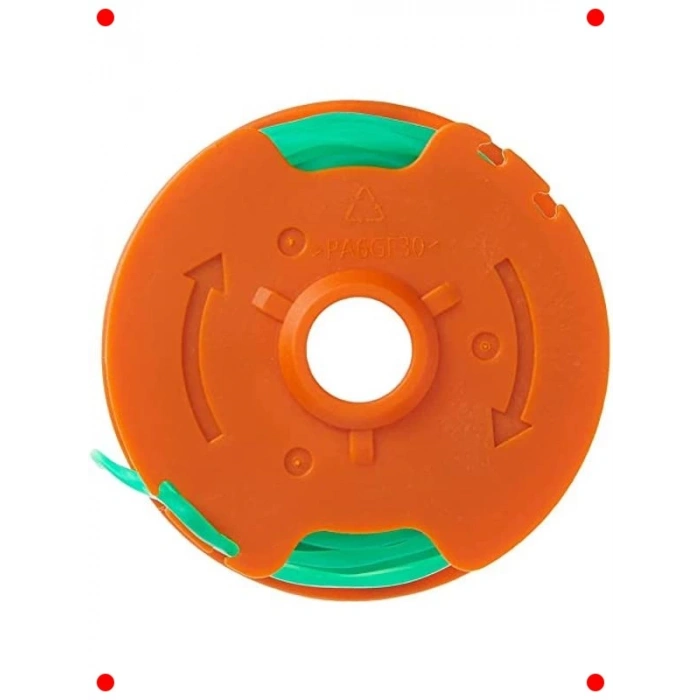 2.0mm x 6m Çift Sarmal Burgulu Yedek Tırpan Misinası