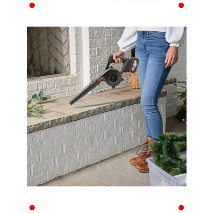 20V Profesyonel Devir Ayarlı Üfleyici + 5 Aksesuar