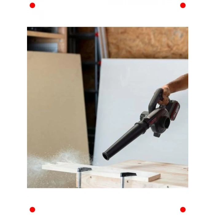 20V Profesyonel Devir Ayarlı Üfleyici + 5 Aksesuar