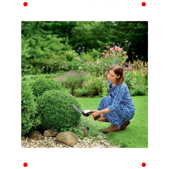 20V Şarjlı Avuç İçi Çim/Çit Budayıcı, Çapalayıcı