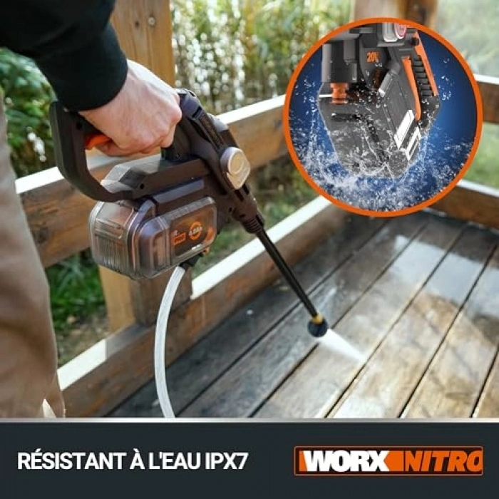 20Volt 4.0Ah Li-ion Basınçlı Yıkama Tabancası ve Seti