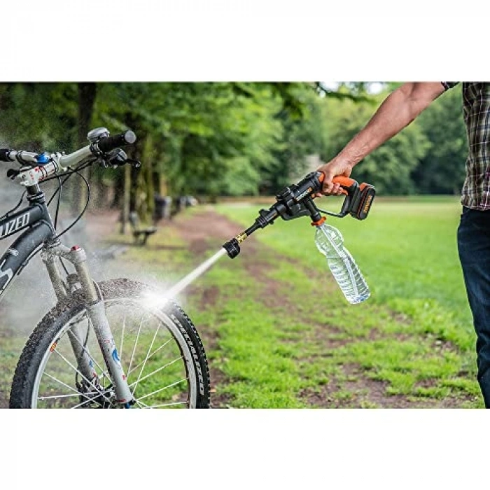 20Volt Basınçlı Yıkama Tabancası ve 4 Parça Yıkama Seti, Kullanışlı