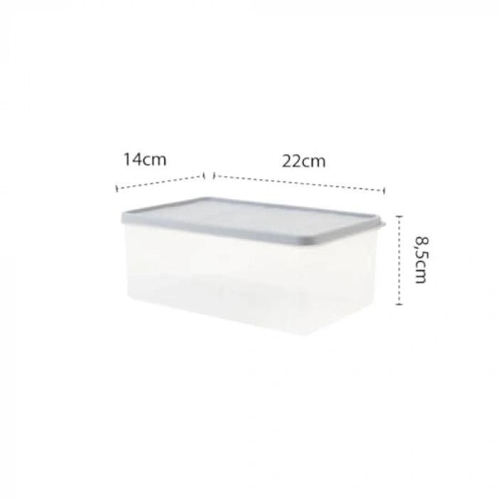 2.1 L Derin Dondurucu Saklama Kabı, Gıda Koruma