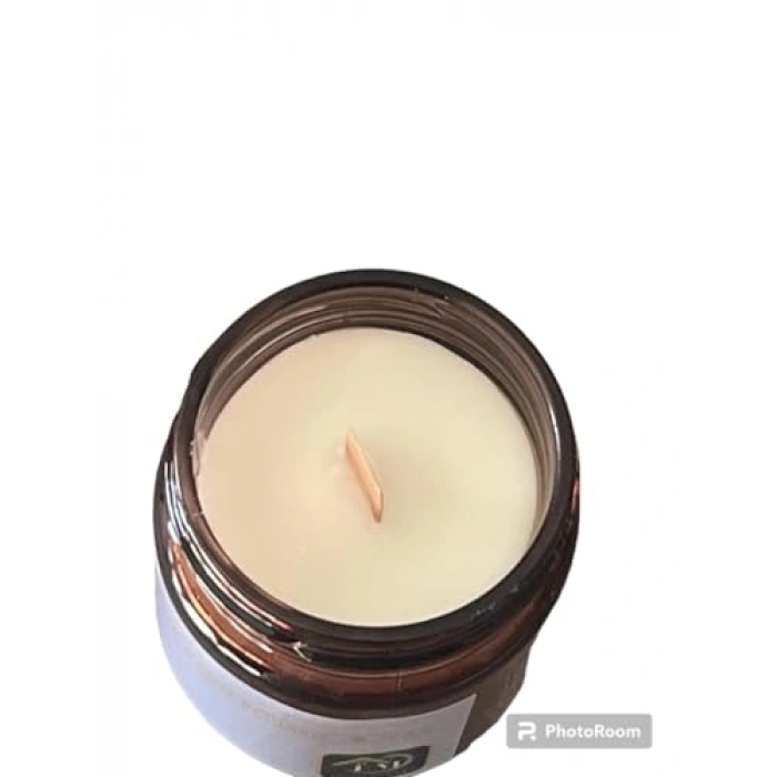 210 ml Paçuli ve Vanilya Kokuya Sahip Kavanoz Mum