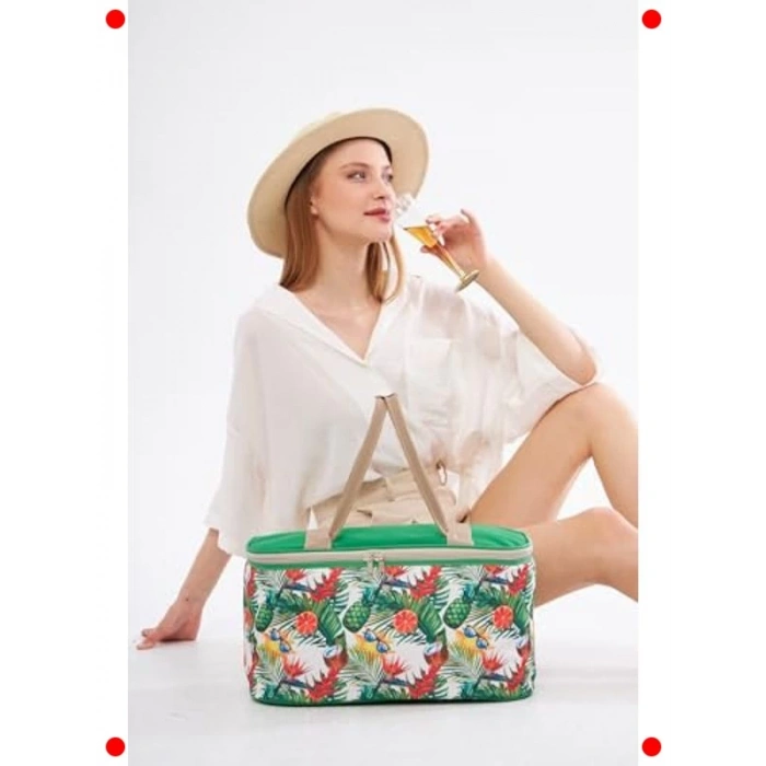 22L Termal Piknik ve Kamp Çantası (Sıcak/Soğuk)