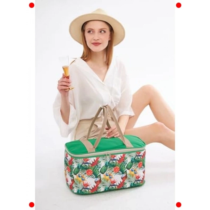 22L Termal Piknik ve Kamp Çantası (Sıcak/Soğuk)