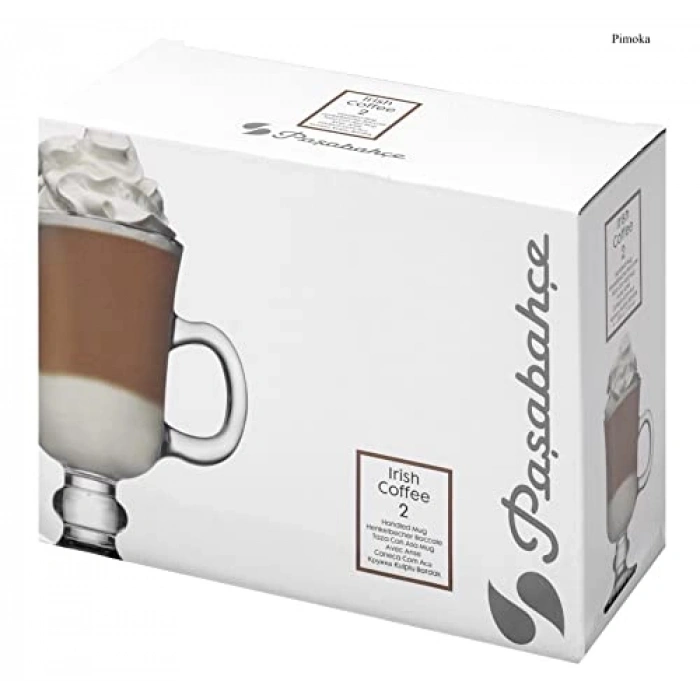 230 ml Kapasiteli Sade Kulplu Kahve Bardağı Seti, 2 Parça