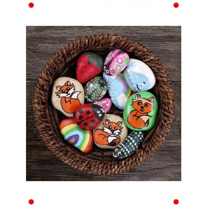 24lü Çeşitli Renkler Sanatsal Markör Kalem Seti