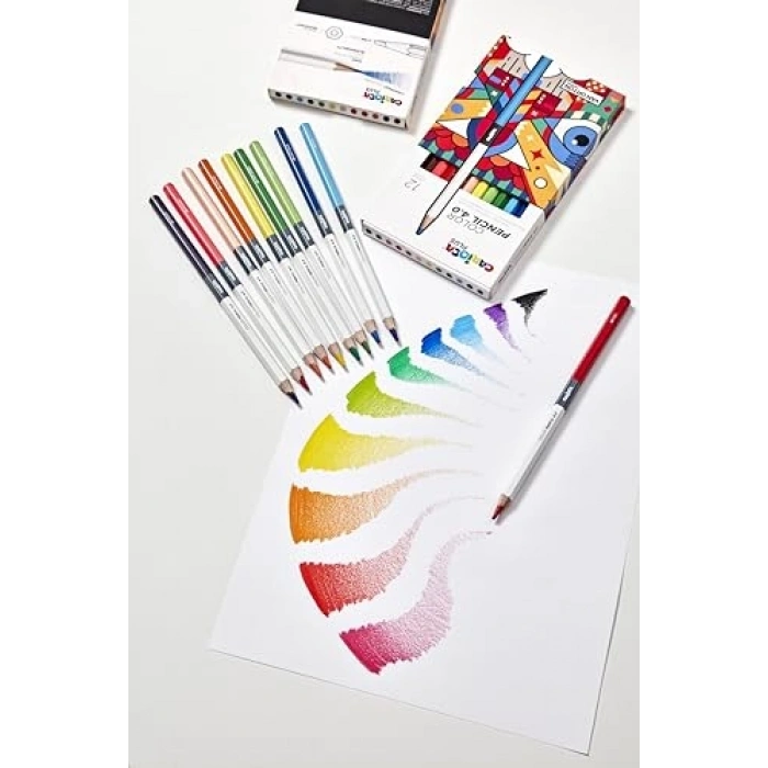 24lü Kuru Kalem Seti ile Renkli Çizim Keyfi