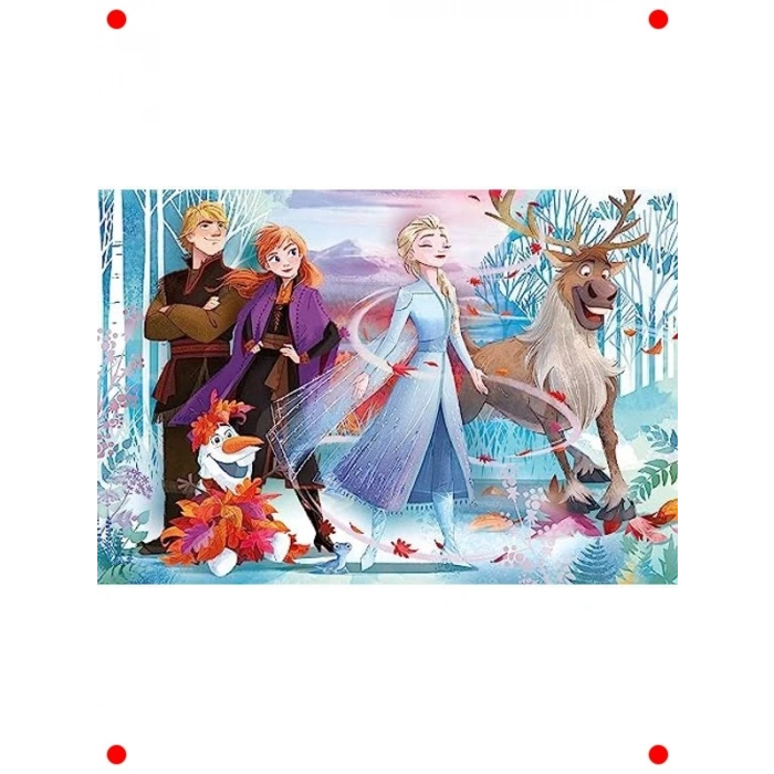 24 Maxi Parça Çocuk Yapbozu - Karlar Ülkesi