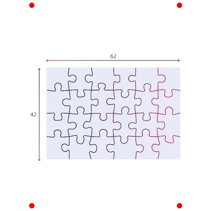 24 Maxi Parça Çocuk Yapbozu - Karlar Ülkesi