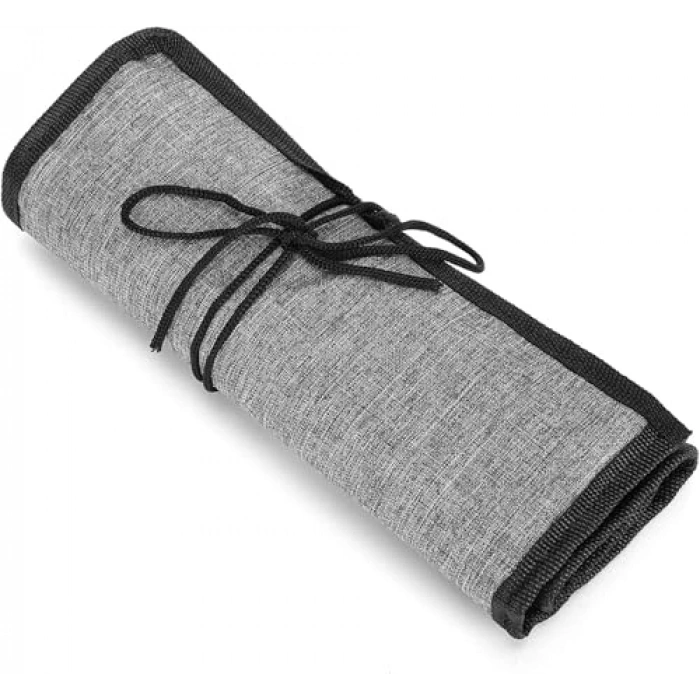 24 Parça Akrilik Fırça Seti, Kullanışlı Çanta ile