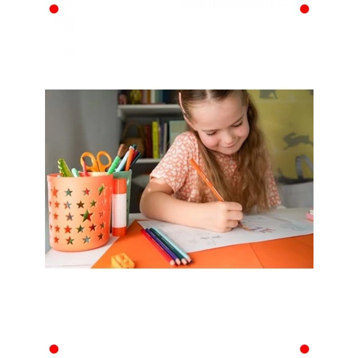 24 Renk Kıymık Oluşturmaz Kuru Boya Kalemi