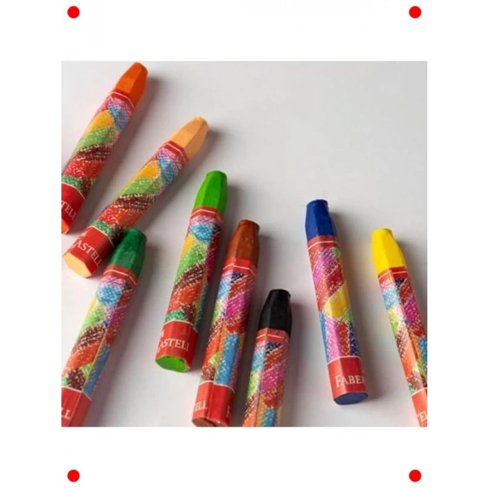 24 Renk Pastel Boya Seti - Taşıma Çantalı