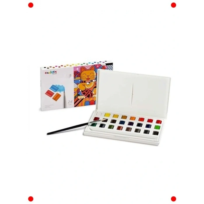 24 Renk Tablet Sulu  Seti (Fırçalı)
