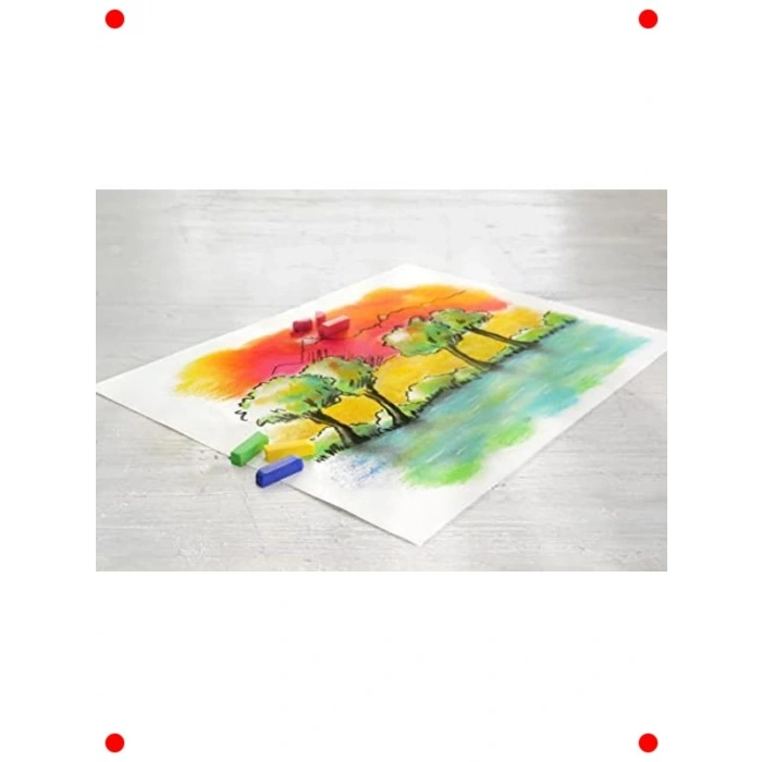 24 Renk Yüksek Pigmentli Mini Pastel Boya Seti