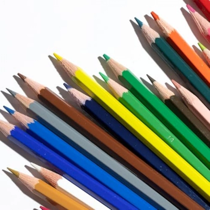 24 Renkli Kalem, Kolay Açılır Kutu, Dayanıklı Uçlar
