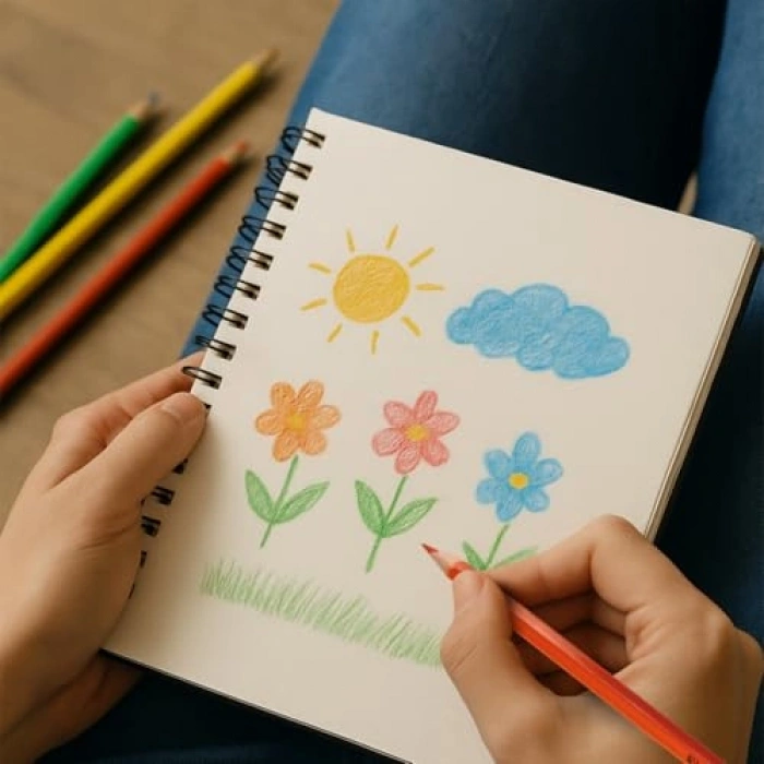 24 Renkli Kalem, Kolay Açılır Kutu, Dayanıklı Uçlar