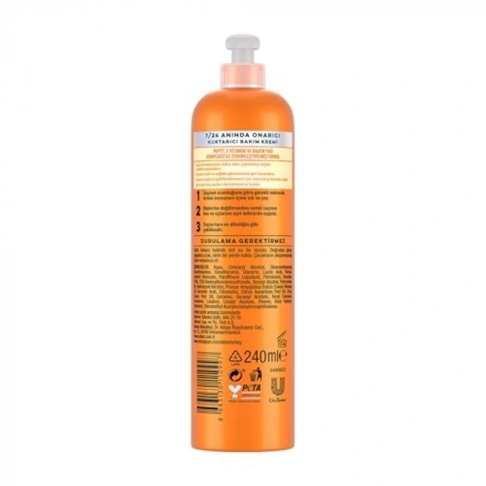240 ml Anında Onarıcı Saç Bakım Kremi