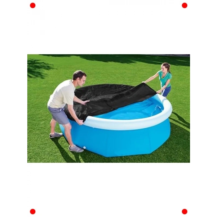 2.44 m Yuvarlak Havuz Koruma Örtüsü