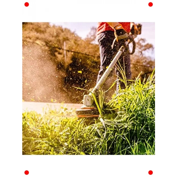 2.4mm 4m Çift Çıkışlı Spiral Çim Biçme Misinası Yedek