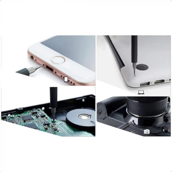 25li 1 Arada Küçük Tornavida Seti, Elektronik ve PC için İdeal