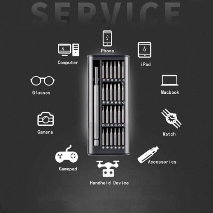 25li 1 Arada Küçük Tornavida Seti, Elektronik ve PC için İdeal