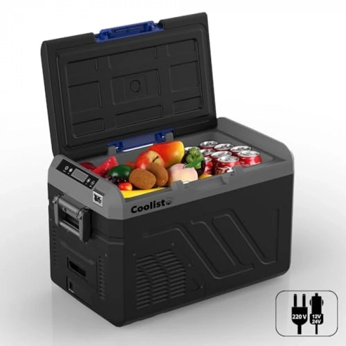 25 Litre Kompresörlü Araç Buzdolabı, Tekerlekli Tasarım