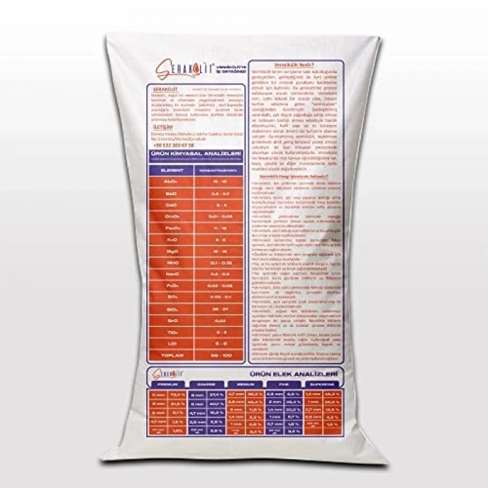 25 Litre Verkülit, Bahçe Kullanımı İçin