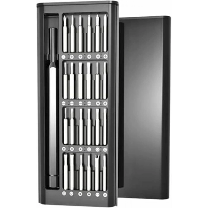 25 Parça Çelik Tornavida Seti, Cep Telefonu ve Bilgisayar için