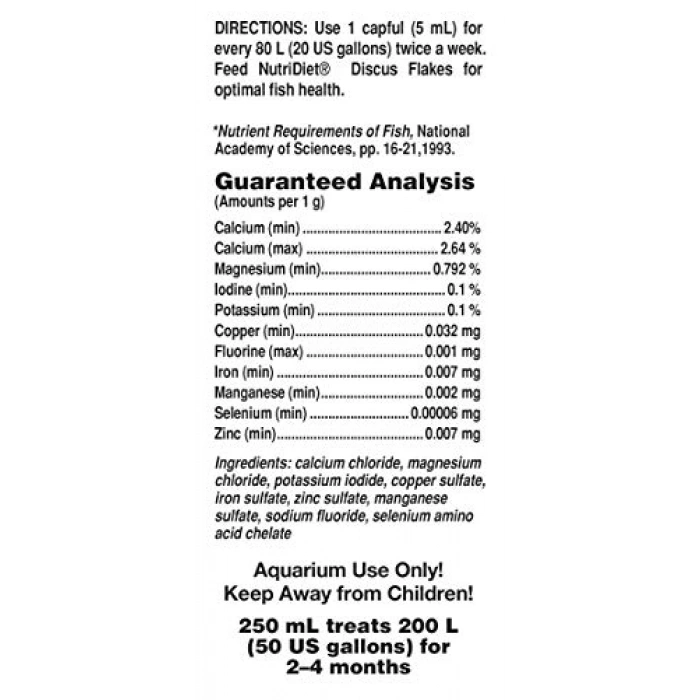 250 ml Discus Trace, Akvaryum Bitkileri İçin