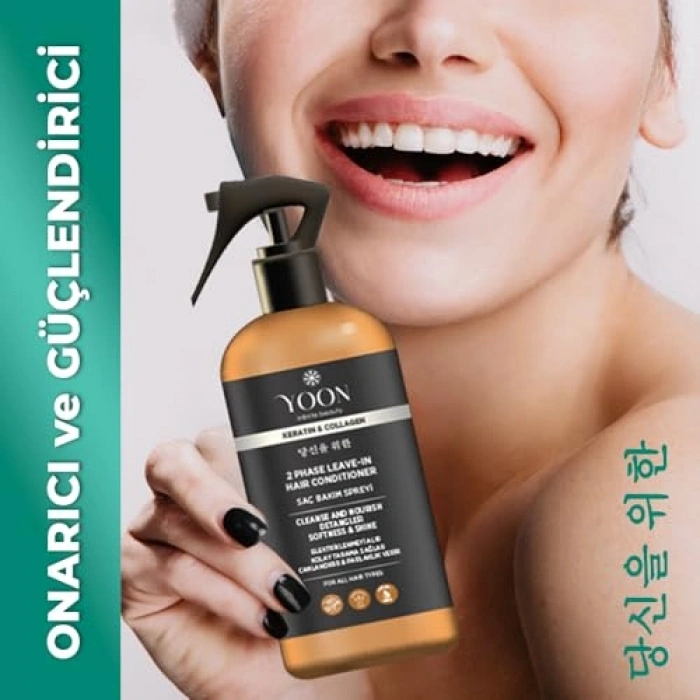 250 ml Kolajen & Keratin İçeren Saç Bakım Spreyi