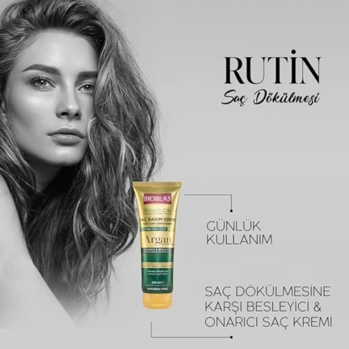 250 ml Saç Dökülmesine Karşı Bakım Kremi, Bitkisel