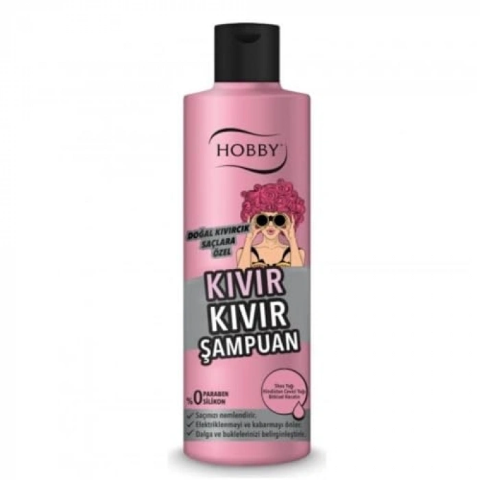250ml Kıvır Kıvır Şampuan, Dalgalı Saçlar için