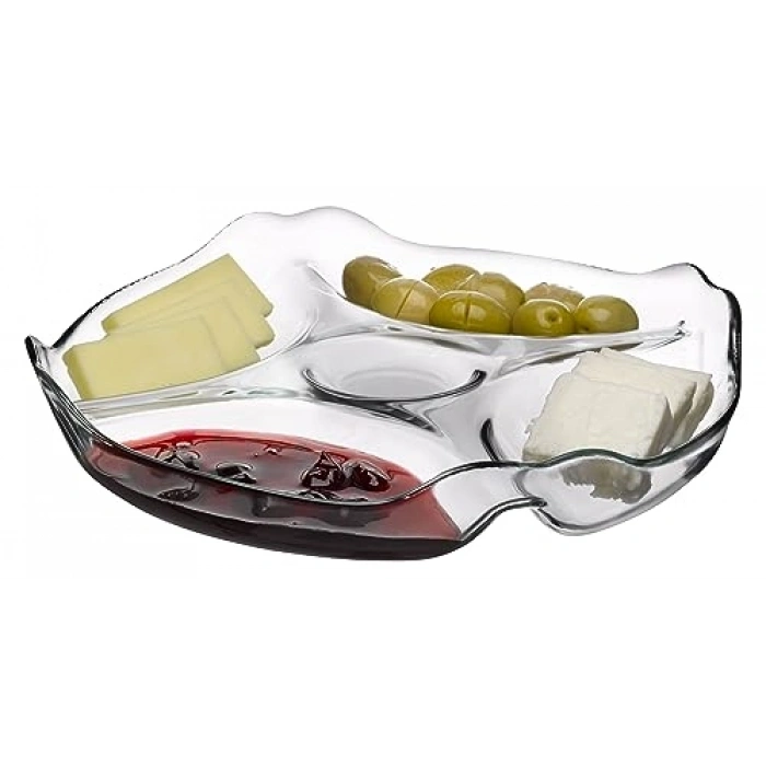 252 mm Bölmeli Tabak, Paşabahçe Basic ile Şık Sunumlar