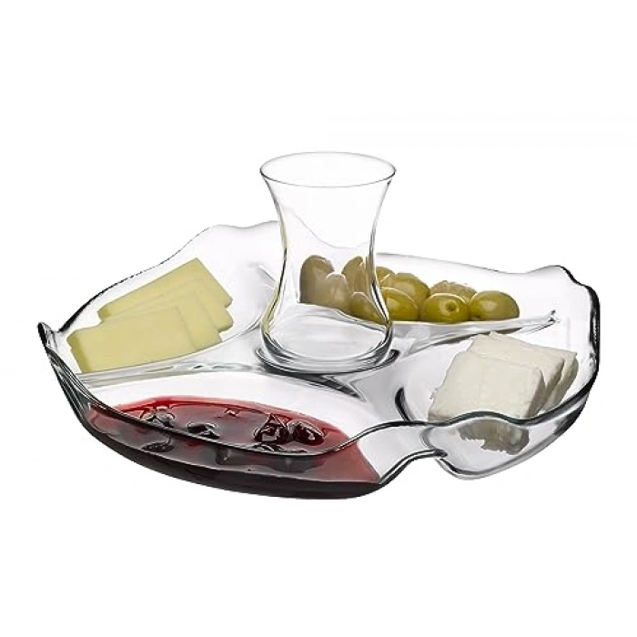 252 mm Bölmeli Tabak, Paşabahçe Basic ile Şık Sunumlar