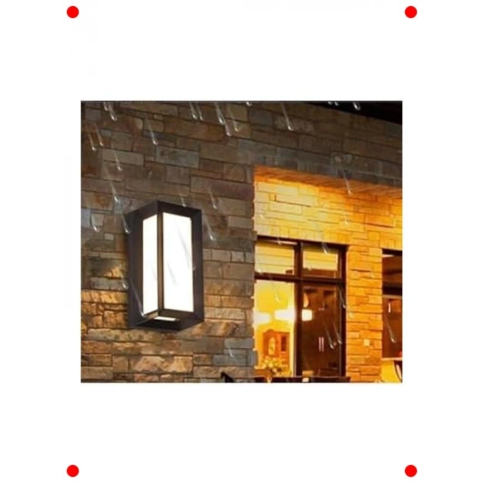 25cm 12W Gün Işığı Su Geçirmez LED Bahçe Duvar Apliği