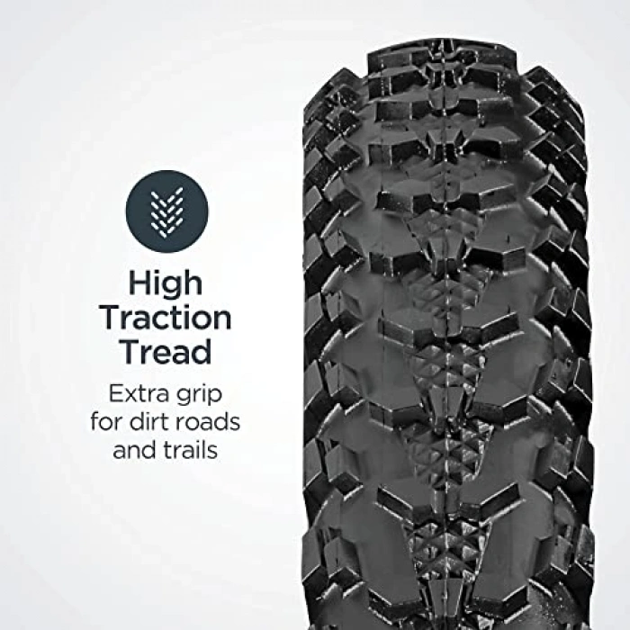 26 x 1,95 inç Yedek Dağ Bisiklet Lastiği, Karbon Çelik
