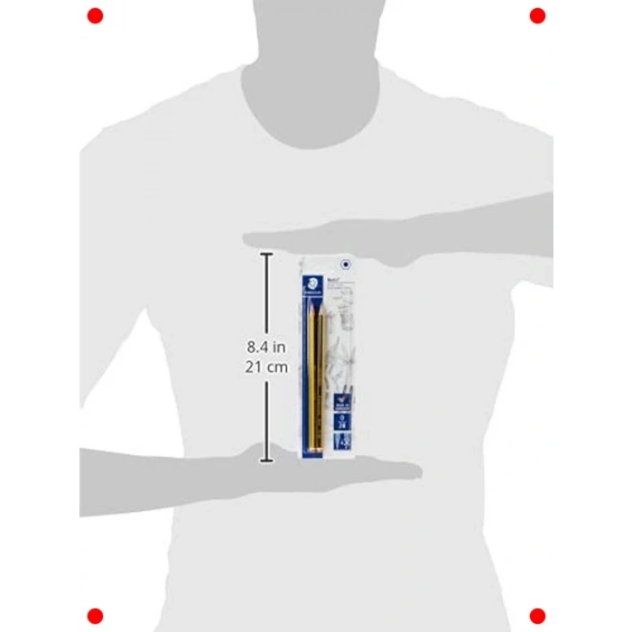 2B Kurşun Kalem 2li Set - Kaliteli ve Dayanıklı