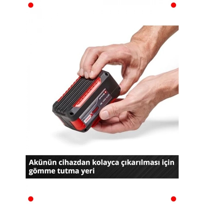 2x 18V 5,2Ah Yüksek Kapasiteli Akü Paketi