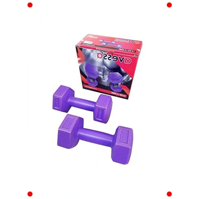 2x3 Kg Plastik Dambıl Seti